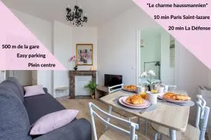 Le charme haussmannien-10 min Paris - Argenteuil
