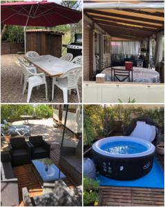 Campings Mobile-home aux Cigales Le Muy 4-6 Personnes,Exterieur XXL pergola ,veranda salon jardin : photos des chambres