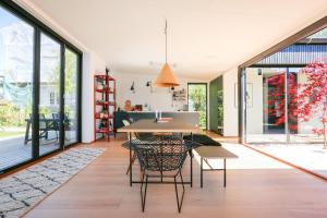 Modern architecture atrium house