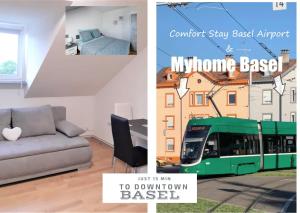 Appartements MyHome Basel 3A46 : photos des chambres