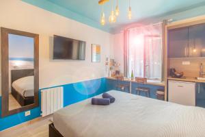 SMILE APPARTS - Appartements - Au coeur de Lorient - Au calme - Tout Confort : Studio Lit Queen-Size de Luxe 