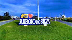 Casa bege Bal Arroio do Silva com internet