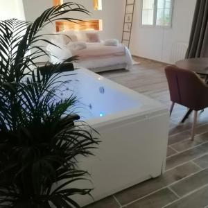 Maisons d'hotes Loft de charme avec jacuzzi privatif a 20 minutes de Paris et Stade de France : photos des chambres