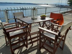 Melia studio 1 seafront apartment Skopelos Greece