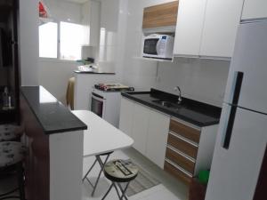 Apartamento em Mongaguá, Frente ao Mar