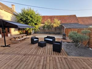 Maisons de vacances bien etre en sologne la freunaudiere : photos des chambres