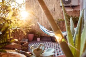 The KAlifornia I stilvoll mit Urlaubsfeeling I Dachterrasse I Klima