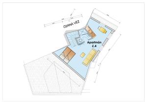 One-Bedroom Apartment room in Apartments No 126 Loket