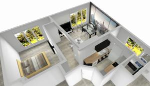 Appartements Charmant appartement 1-4 personnes, proche centre avec parking : photos des chambres