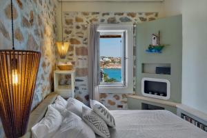 Marconi's seaside villa Syros Greece