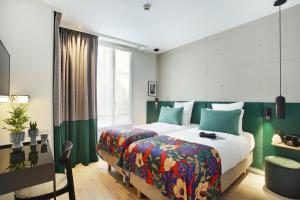 Classic Twin Room room in Hotel Le Basile