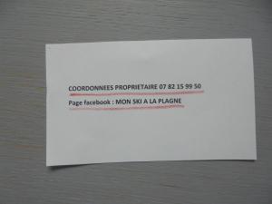 MON SKI A LA PLAGNE - PLAGNE BELLECOTE Résidence 3000