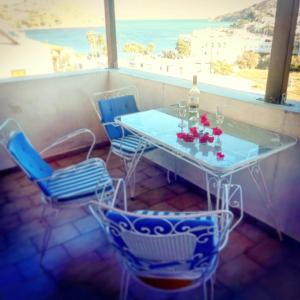 House with amazing view at the center of Skala Patmos Greece