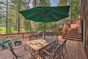 Hot Tub and Deck Truckee Golf Course Home - Donner Pines Tract