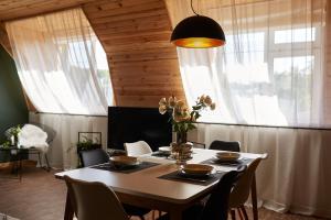 Scandinavian Hygge Canyon view lounge