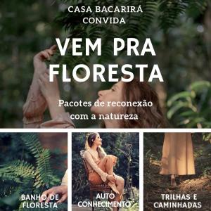 Casa Bacarirá - Floresta com Yoga e Café da Manhã Vegano
