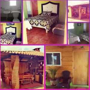 CABAÑA tipo habitación con PALAPA y Asador Planta Alta en Zacatlán