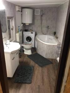 Family Wellness Jacuzzi Sauna Wood Fired Hot Tub 8 Min from Heviz