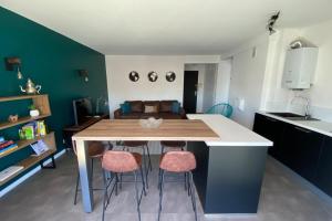 Appartements T2 completely renovated in a quiet area close to city center : photos des chambres