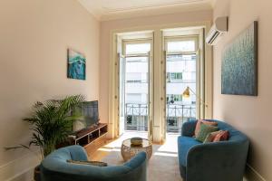 LovelyStay - 2BR Flat with AC in Duque de Loulé