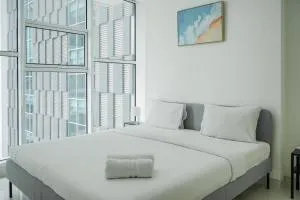 Fully Furnished with Modern Design 1BR Brooklyn Apartment By Travelio - Bendungan