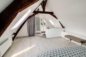 Appartements Le Boudoir d'Adelais - duplex in the center of Amboise : photos des chambres