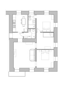 Three-Bedroom Apartment