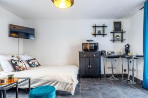 Appartements thorigny sur Marne :studio gare 10 min Disneyland : photos des chambres