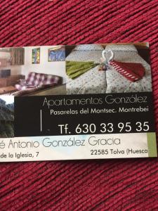 Montrebei Casa González Apartamentos