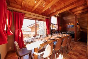 Chalet HERRISSON (6-9 pers) "Le Parchey" Peisey- Vallandry - Domaine Paradiski