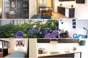 Appartements Welk'Home Loft Rouen CHU - Coeur Historique : photos des chambres