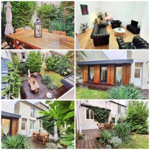 Maisons de vacances Maison de ville avec terrasse et jardin : photos des chambres