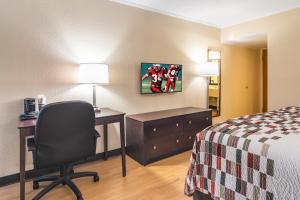 Superior King with Spa Bath Non-Smoking room in Red Roof Inn Ashtabula - Austinburg