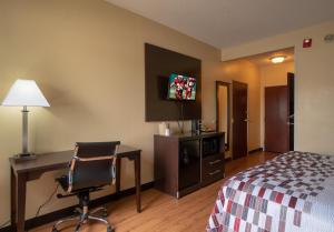 Suite King Room Non-Smoking room in Red Roof Inn & Suites Indianapolis Airport