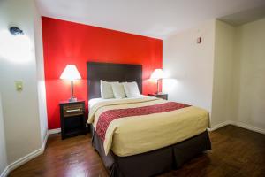  Deluxe Queen Room with One Queen Bed - Non-Smoking room in Red Roof Inn Austin - Round Rock