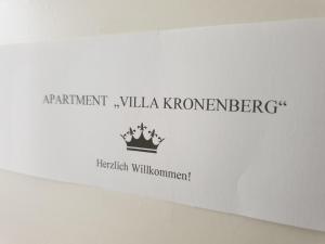 Apartment Villa Kronenberg