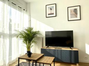 Appartements L'INDUSTRIEL CHIC, 2 PIECES AVEC VU IMPRENABLE SUR ROUEN : photos des chambres