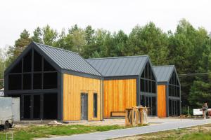 Zakątek Bór, nowoczesne domki nad rzeką