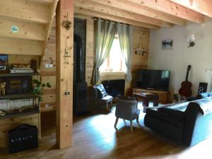 Maisons de vacances Chalet Le Bordarriben sauna & spa : photos des chambres