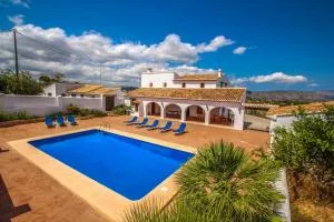 Finca Pere - panoramic hillside holiday house in Benissa - Paratella