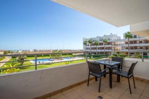 3 bedrooms appartement with sea view shared pool and enclosed garden at Orihuela 3 km away from the beach