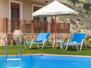 Superior Crete Villa Villa Stefania 3 Bedroom Private Pool Sea View Triopetra Rethymno Greece