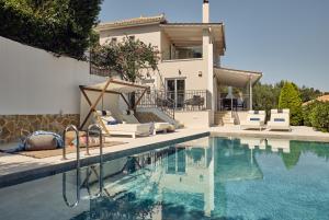 Aerial View Villas Zakynthos Greece