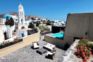 Super Luxury Santorini Villa Mansion Kyani Private Pool 3 BDR Megalochori Santorini Greece