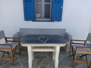 Cycladic houses in rural surrounding Amorgos Greece