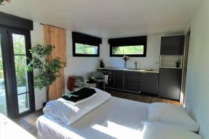 Maisons de vacances l'Annexe moderne - Jacuzzi - Bois & Riviere : photos des chambres