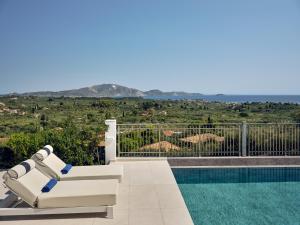 Aerial View Villas Zakynthos Greece