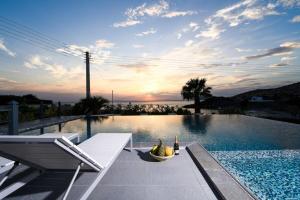 Luxury Beachfront Villa Selenia Platinum in Sounio