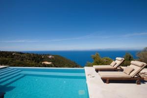 Seaview Lefkada Villa Villa Ianthi Stunning Infinity Pool Tsoukalades Lefkada Greece