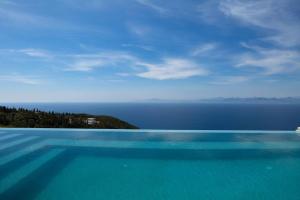 Seaview Lefkada Villa Villa Ianthi Stunning Infinity Pool Tsoukalades Lefkada Greece